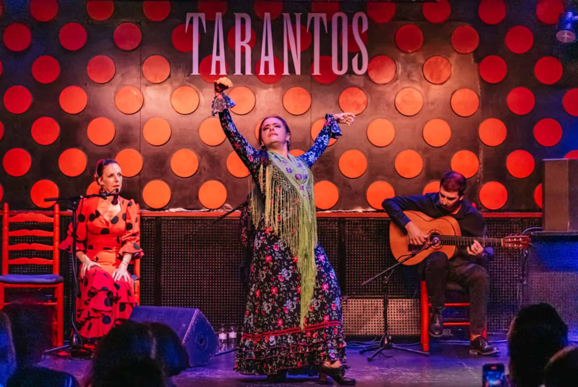 spectacle de flamenco et tapas