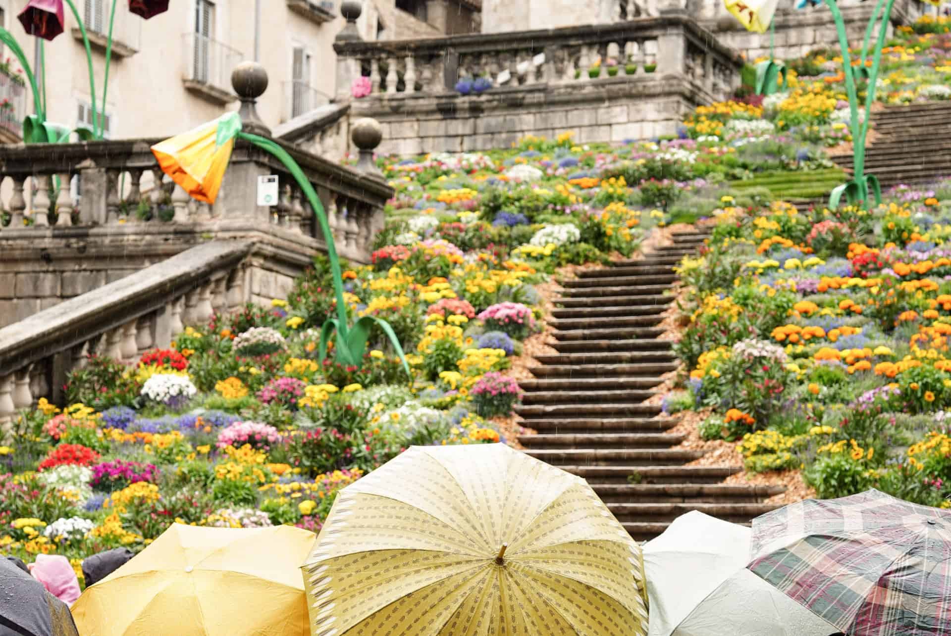 girona temps flors barcelone mai