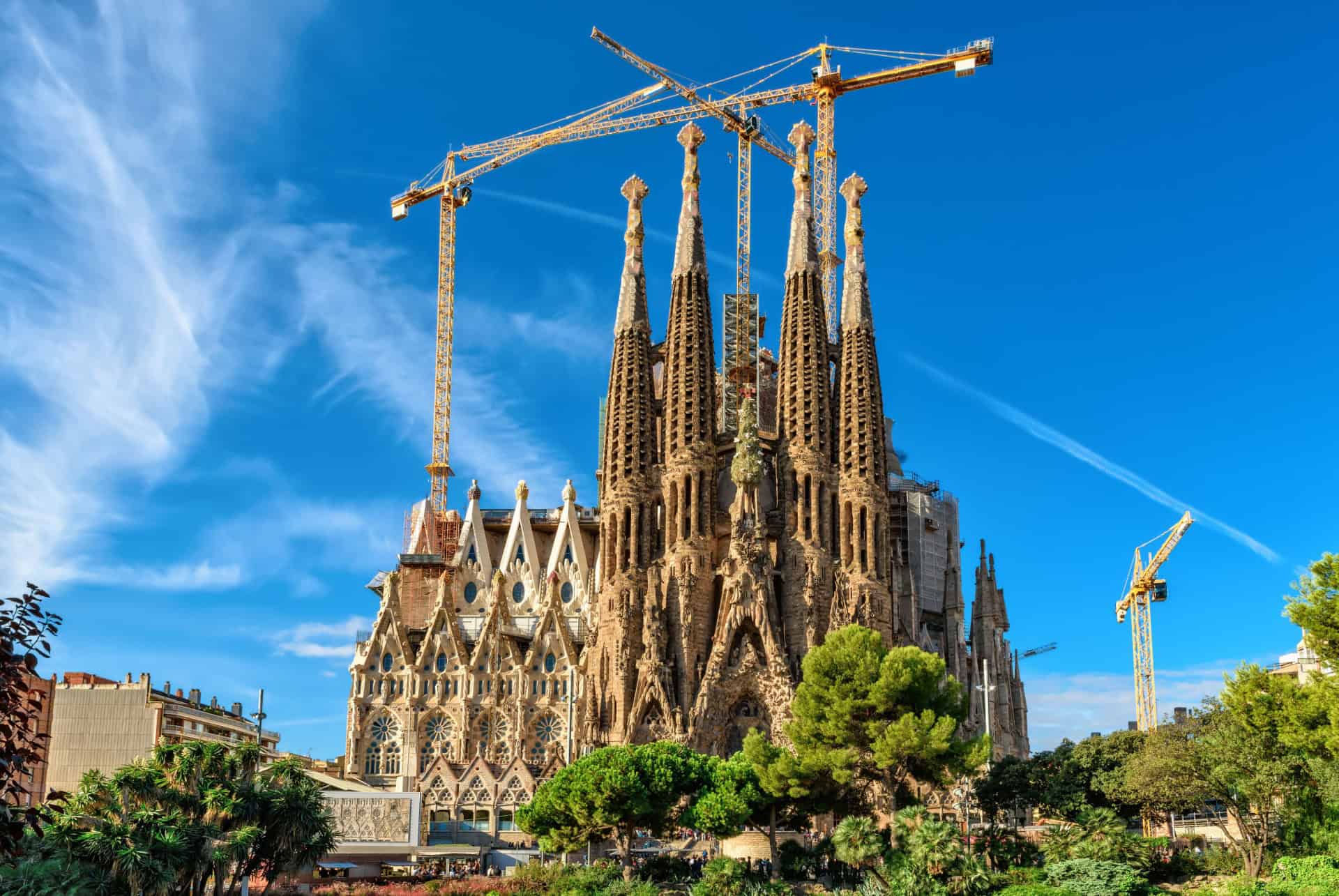 travaux sagrada familia
