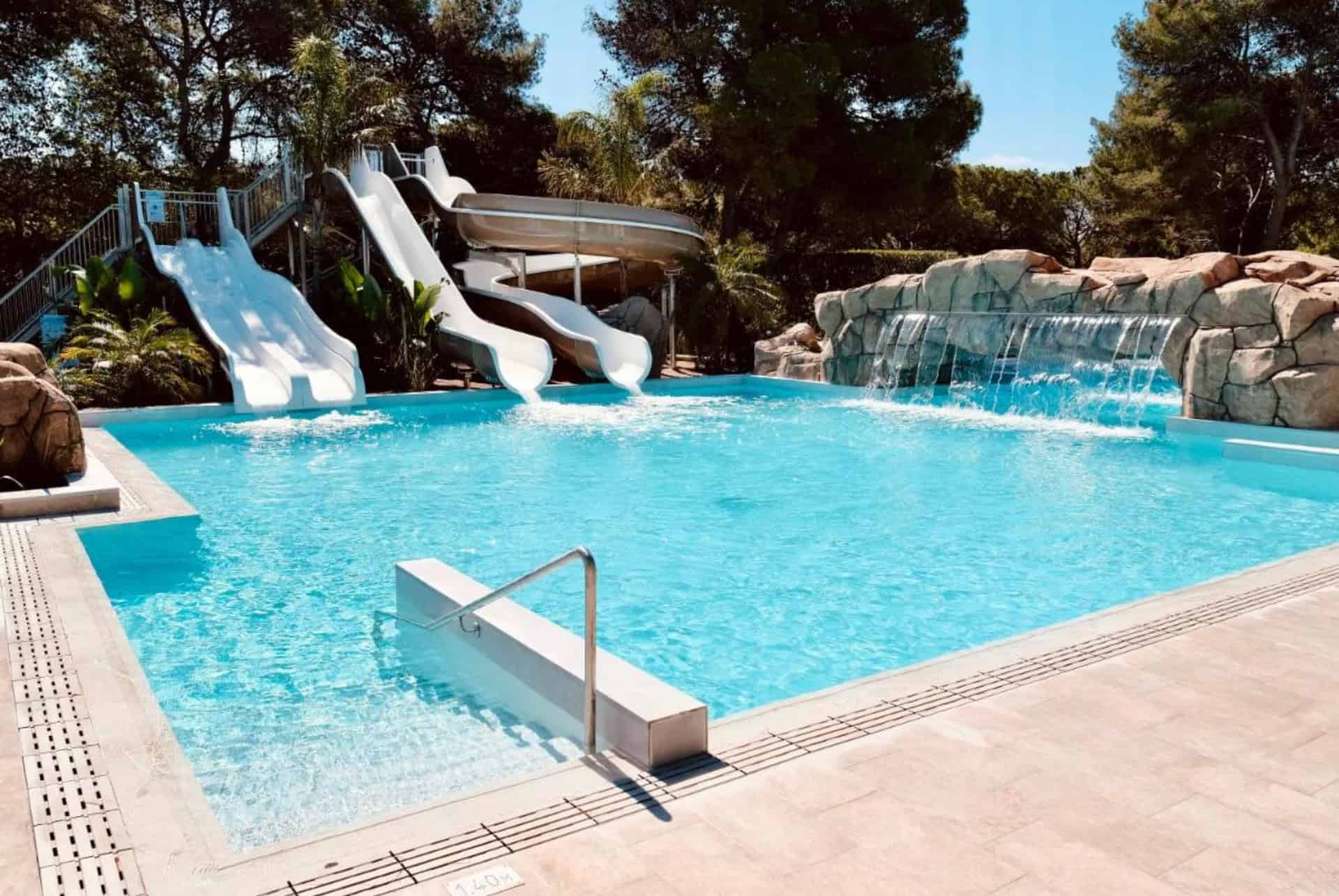 camping el garrofer piscine