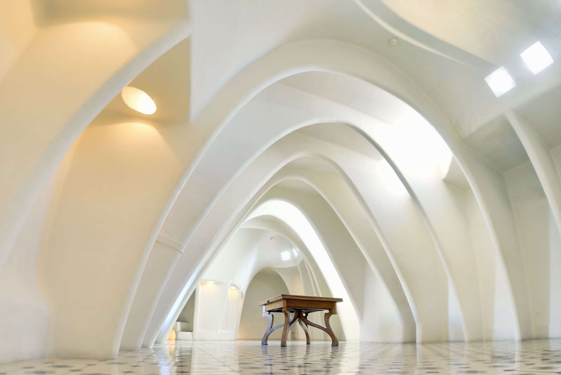 casa batllo interieur grenier