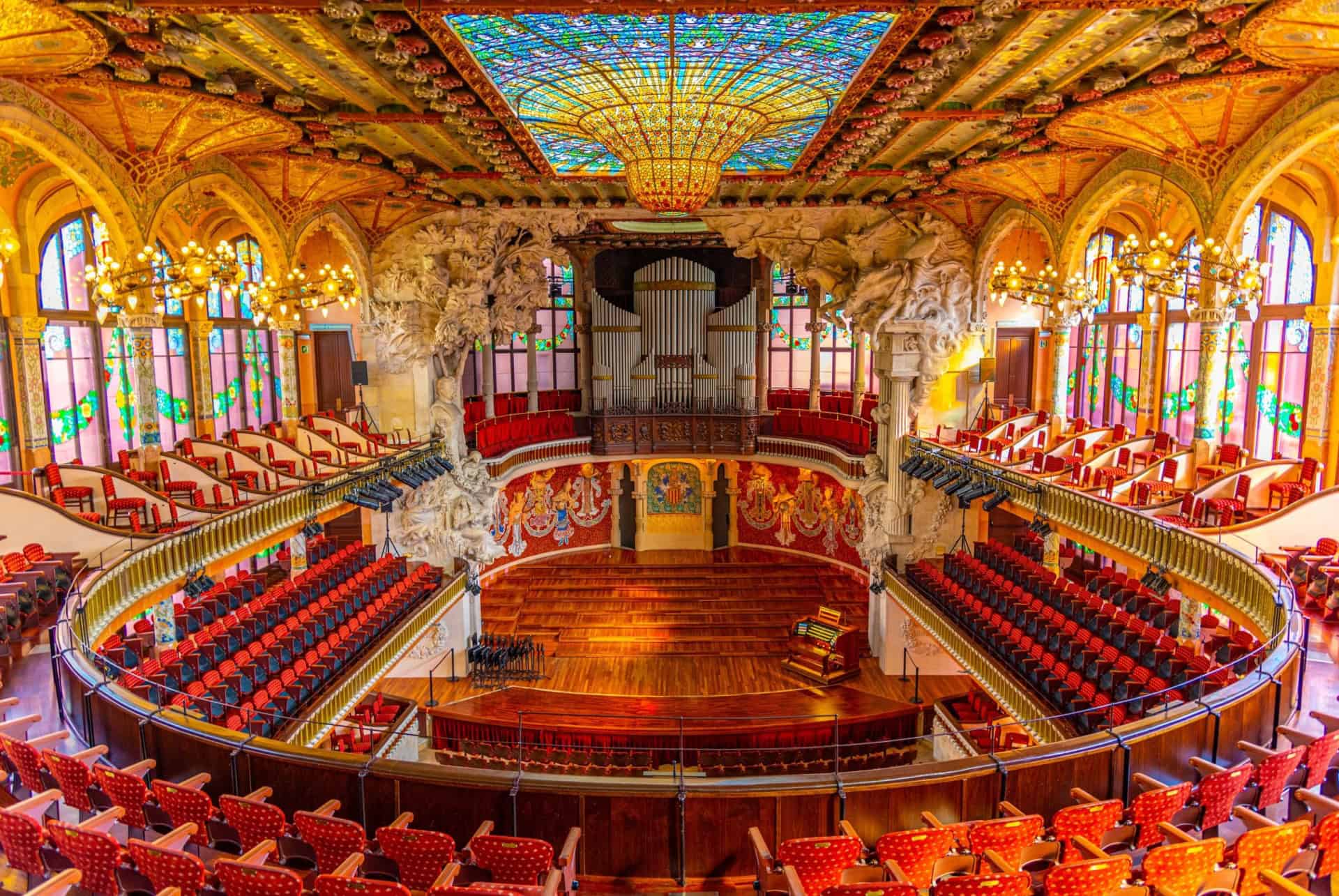 Le Palais de la Musique catalane