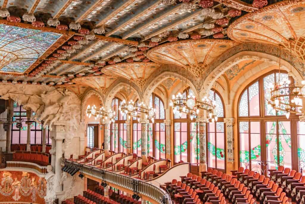 Visite guidée du Palais de la Musique catalane
