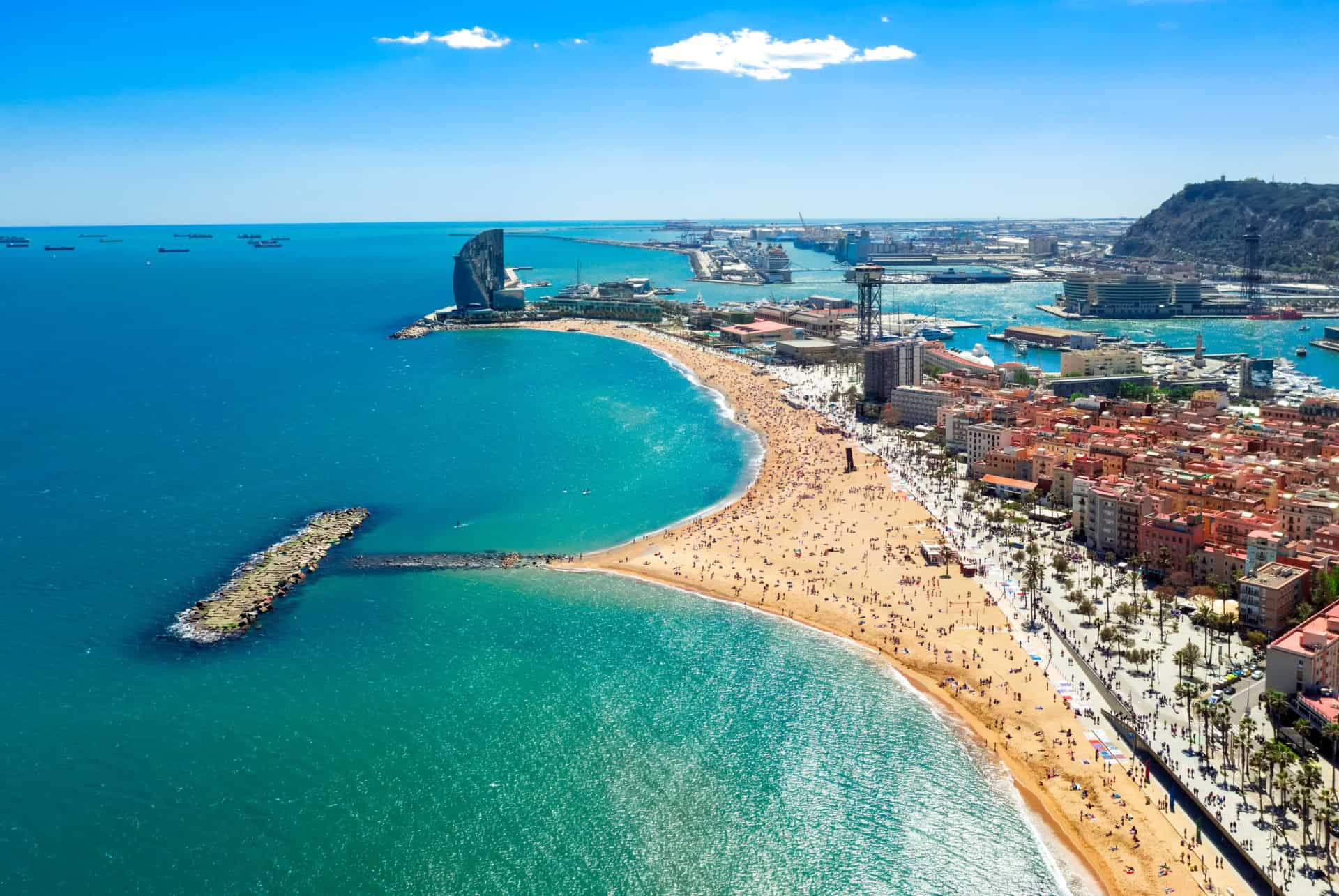 Barcelone en août