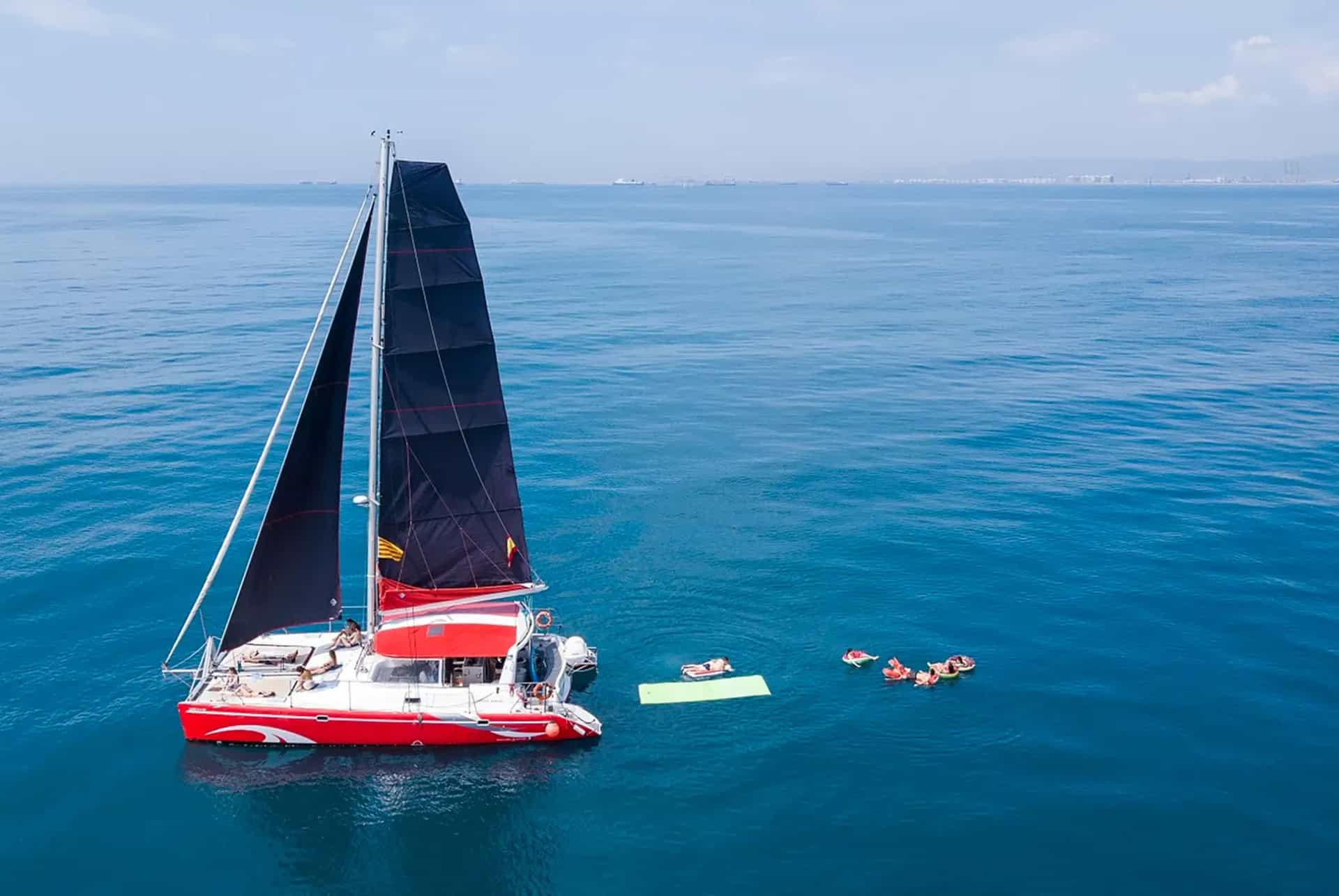 bateau barcelone en aout