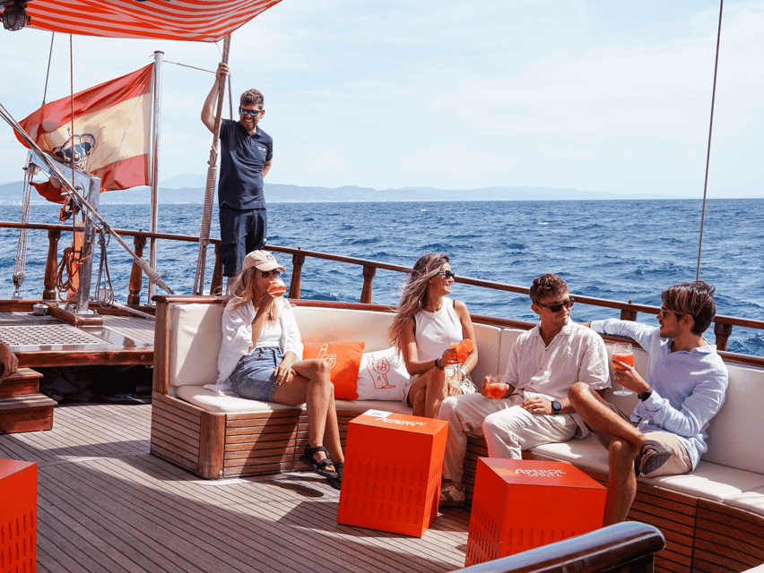 Croisière Aperol Barcelona avec tapas et spritz