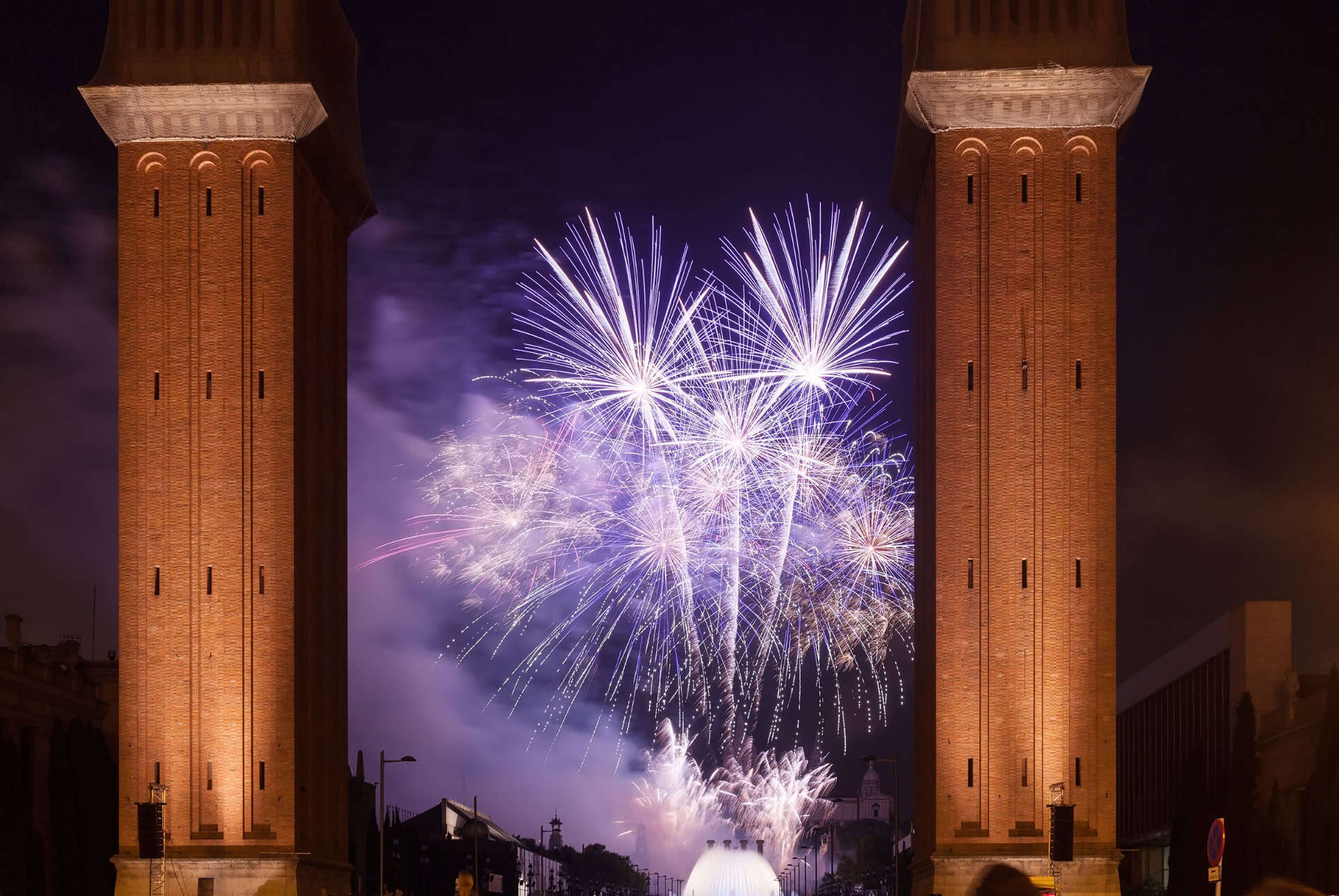 feux artifice festa de la merce