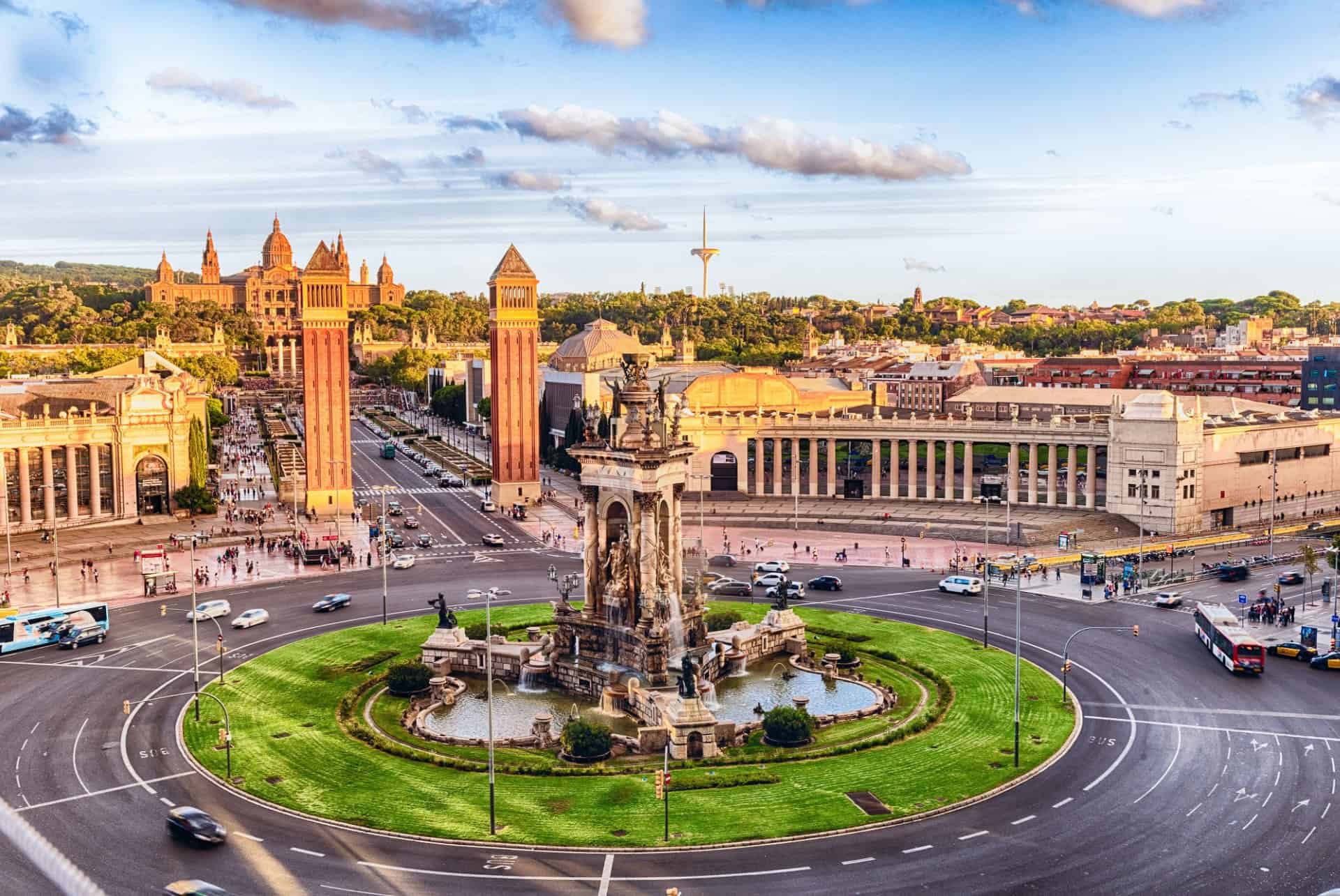 La Plaça d’Espanya de Barcelone