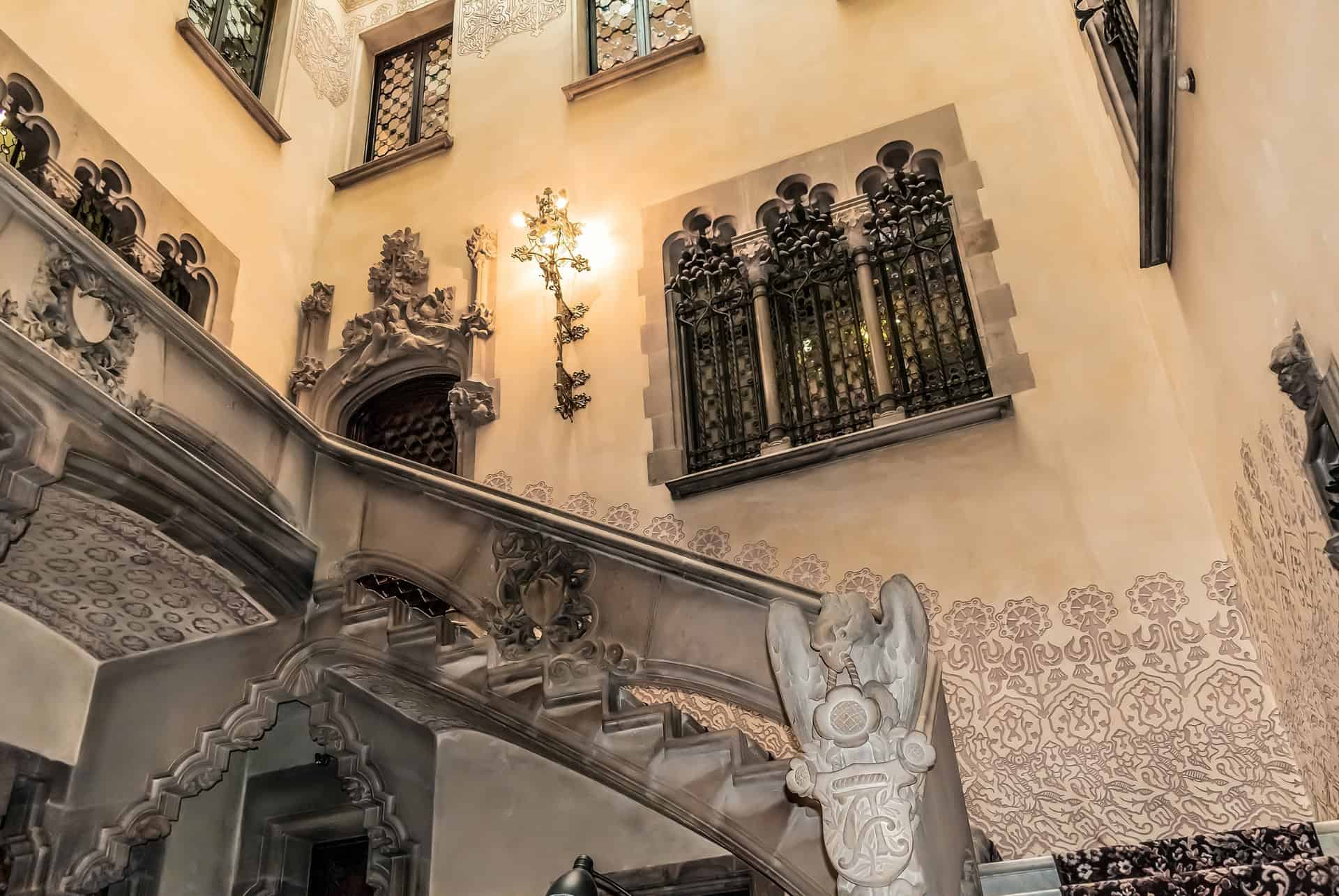 escalier casa amatller