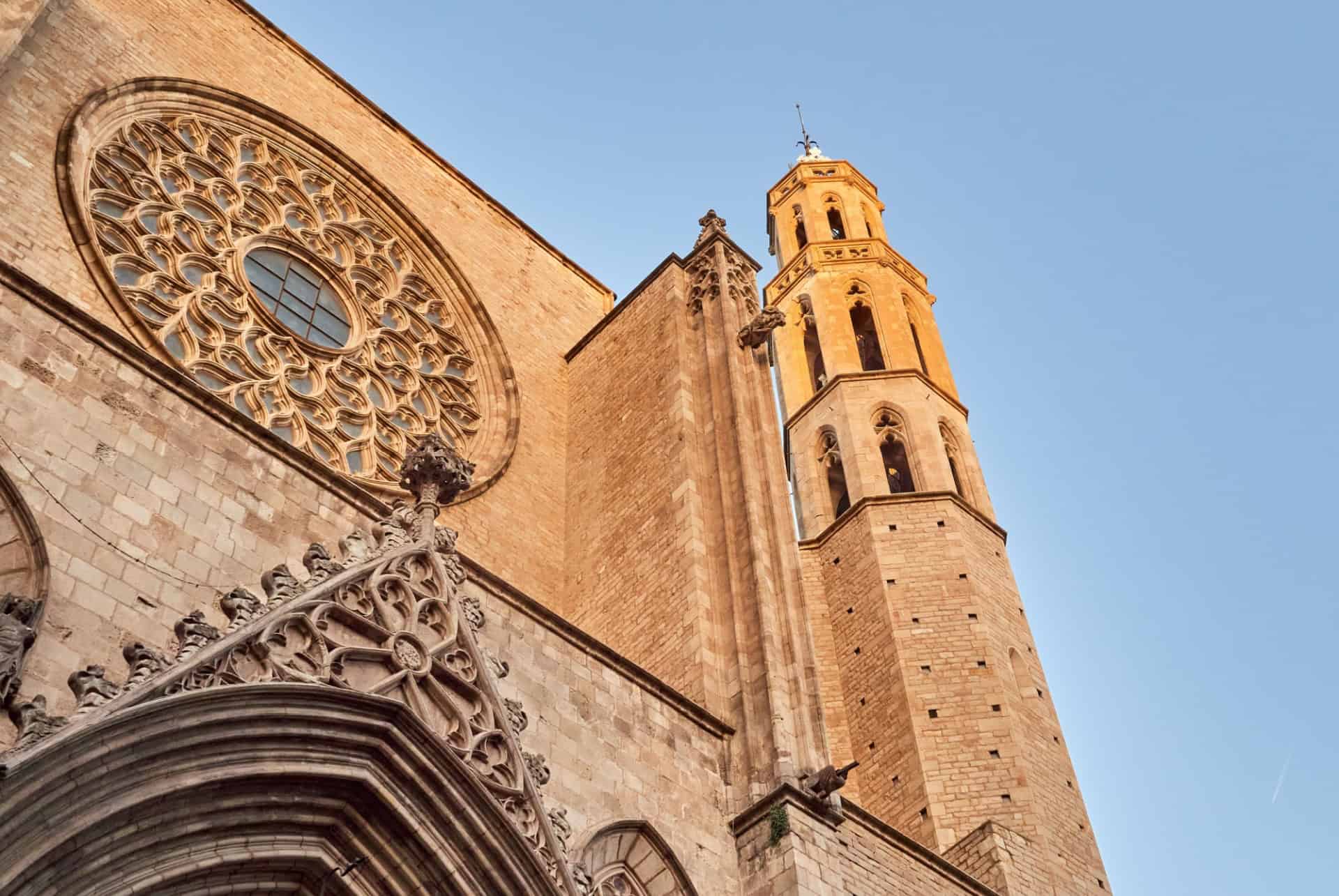 facade basilique santa maria del mar