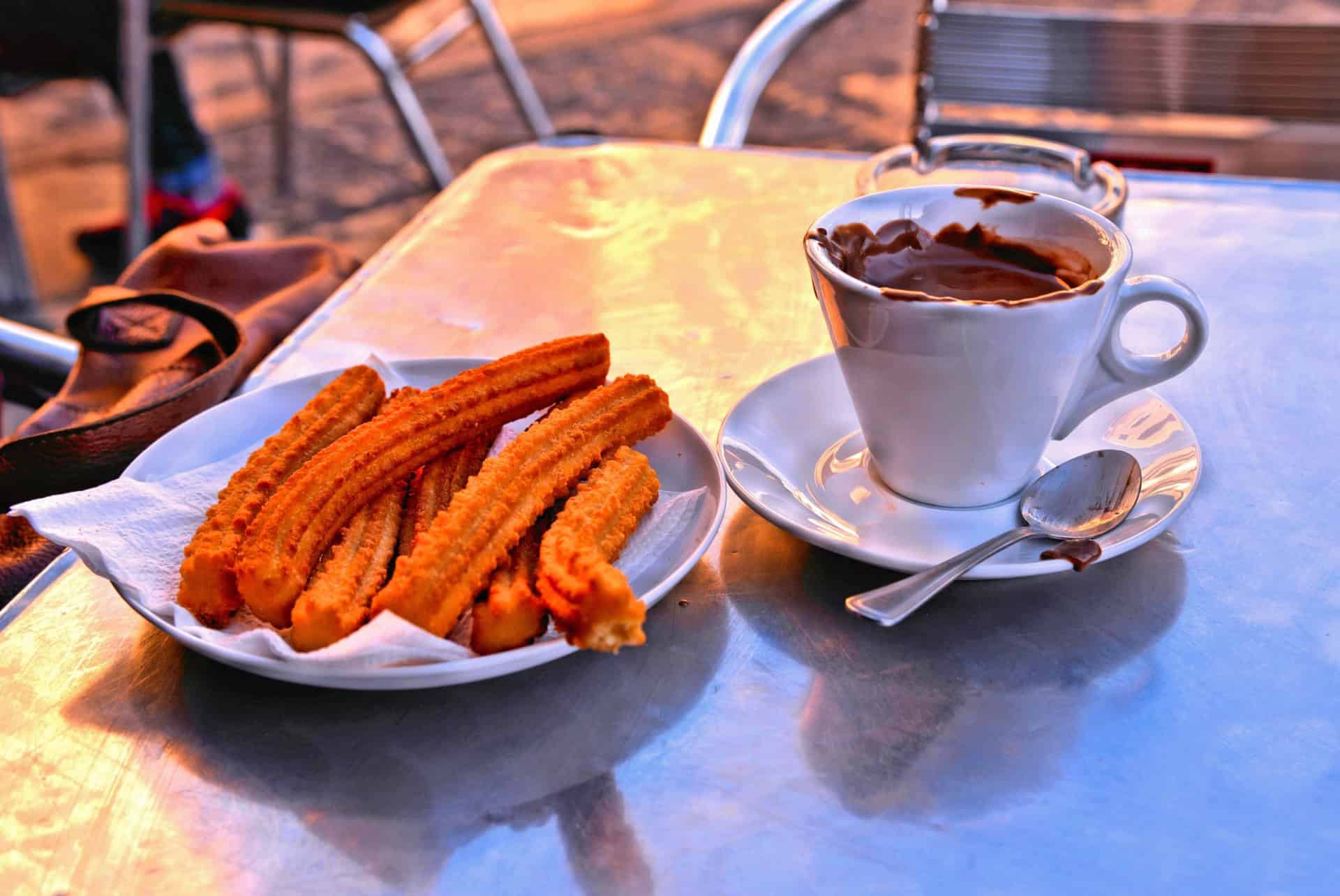 churros barcelone en hiver