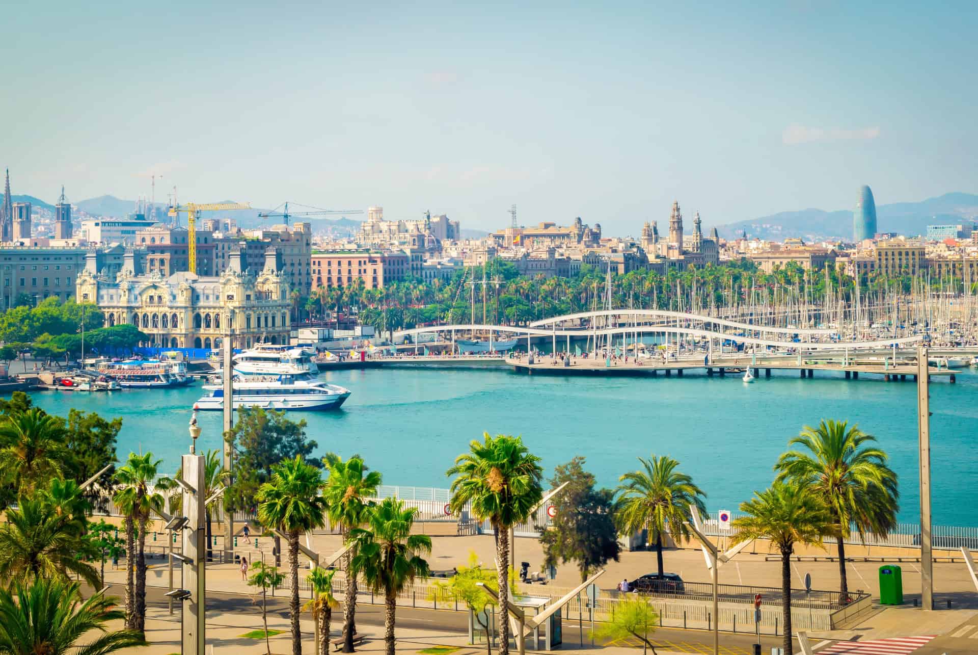 Le port de Barcelone