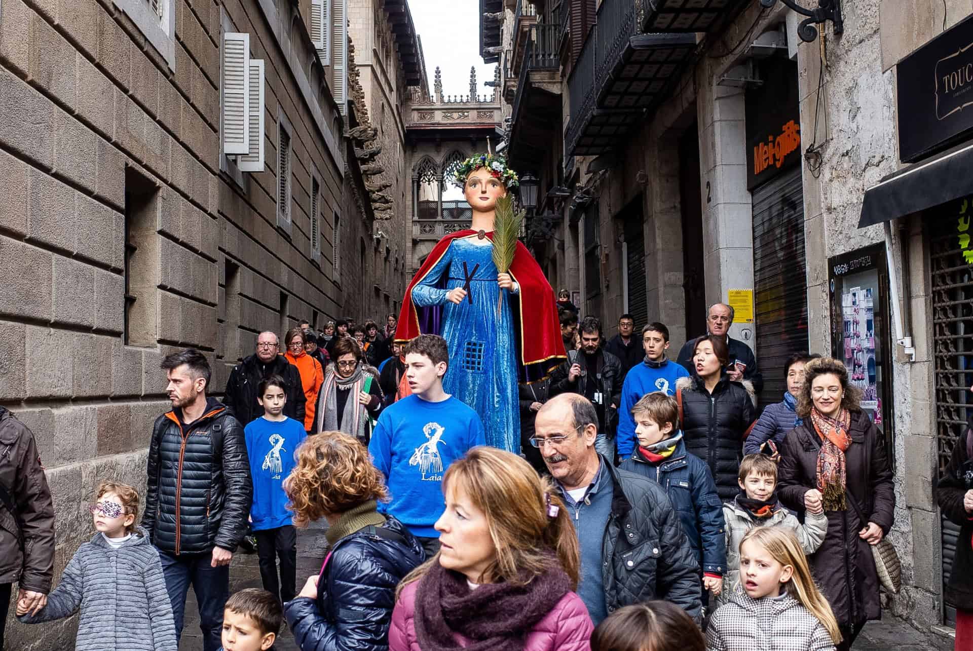 sainte eulalia barcelone fevrier