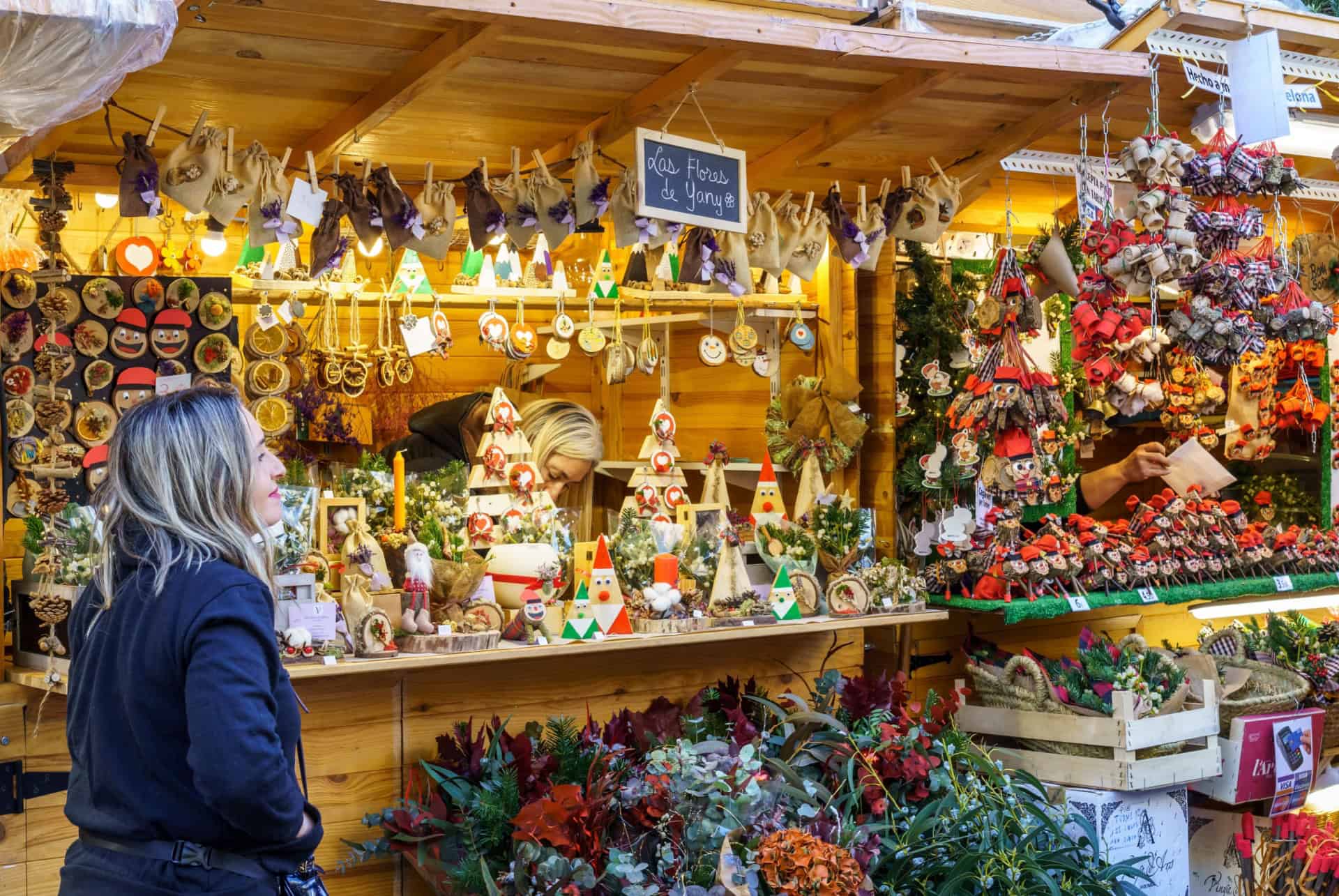 stand marche de noel barcelone