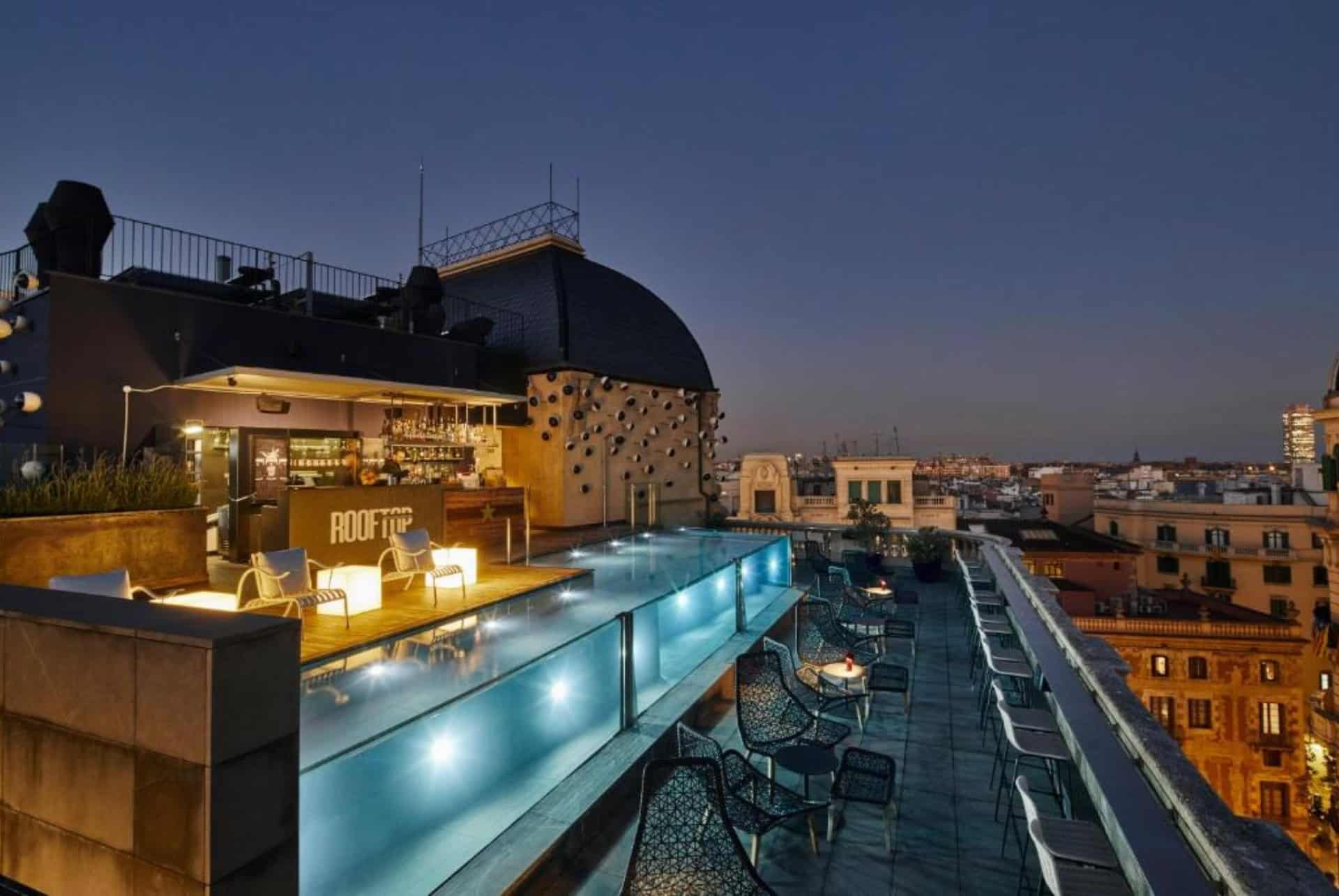 meilleurs rooftops bars de barcelone ohla barcelona rooftop