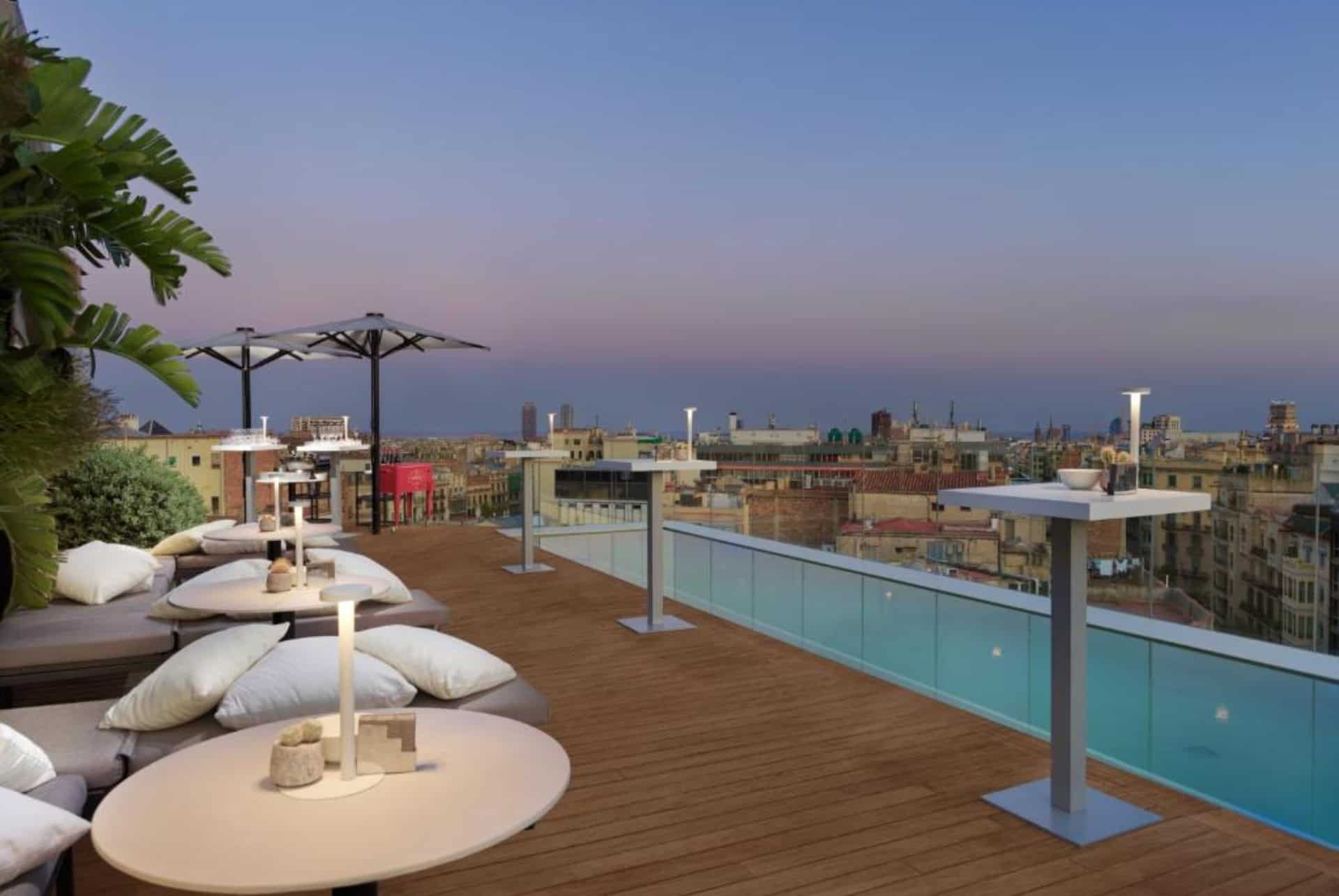 the one barcelona meilleurs rooftops bars de barcelone