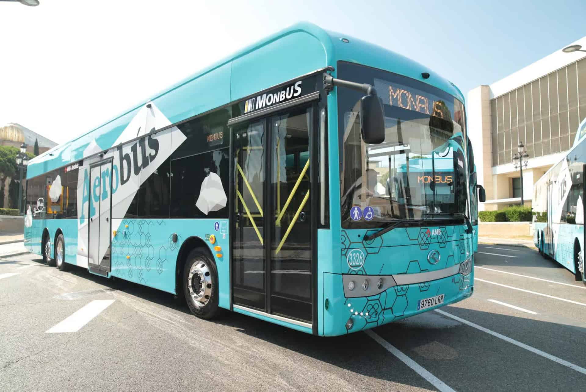 aerobus transfert aeroport barcelone