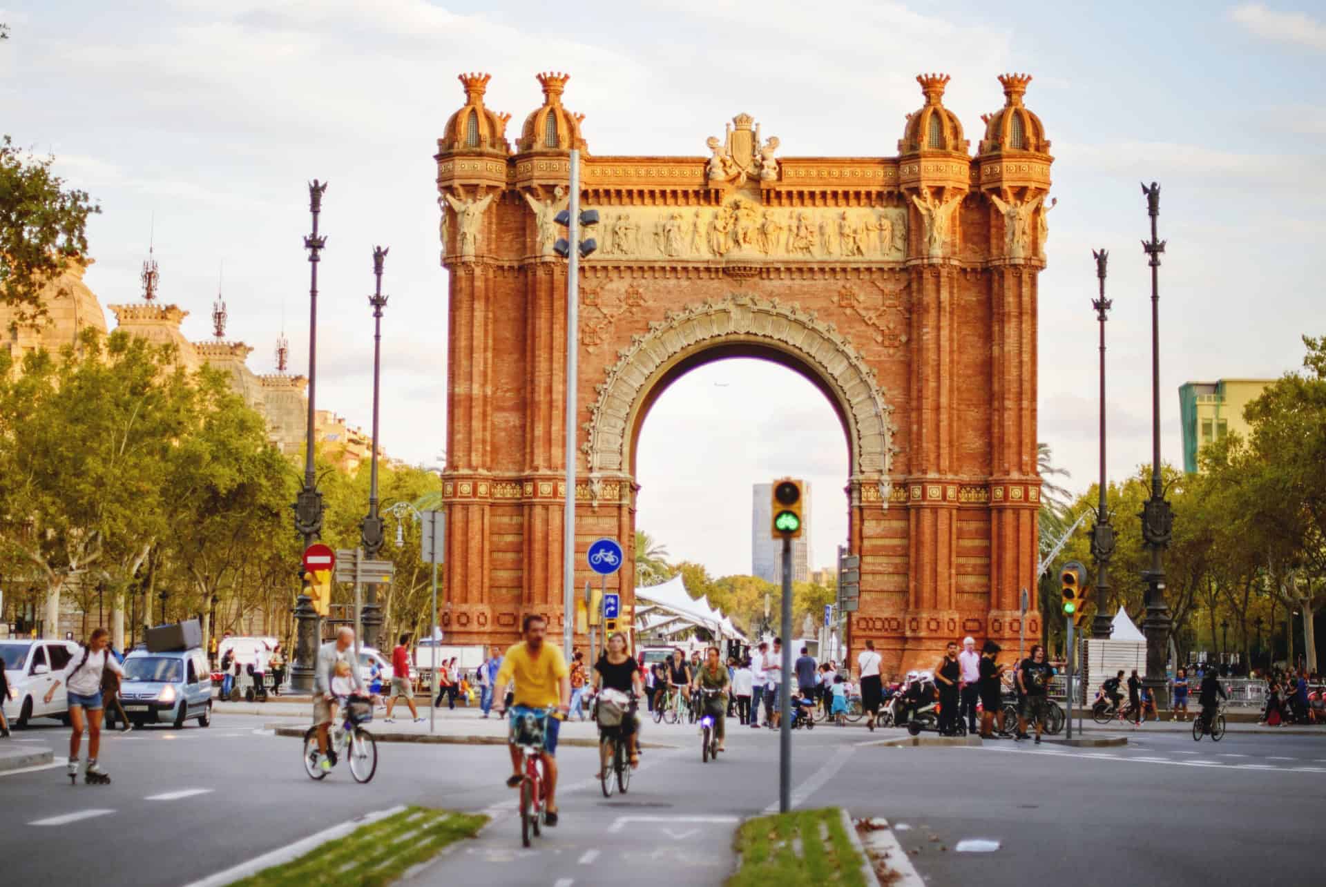 barcelone à vélo