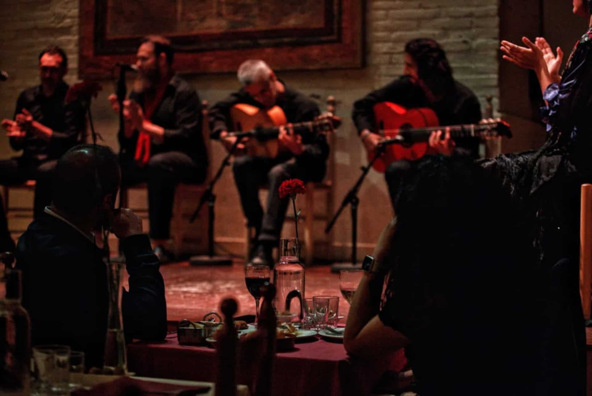 spectacle de flamenco avec dîner