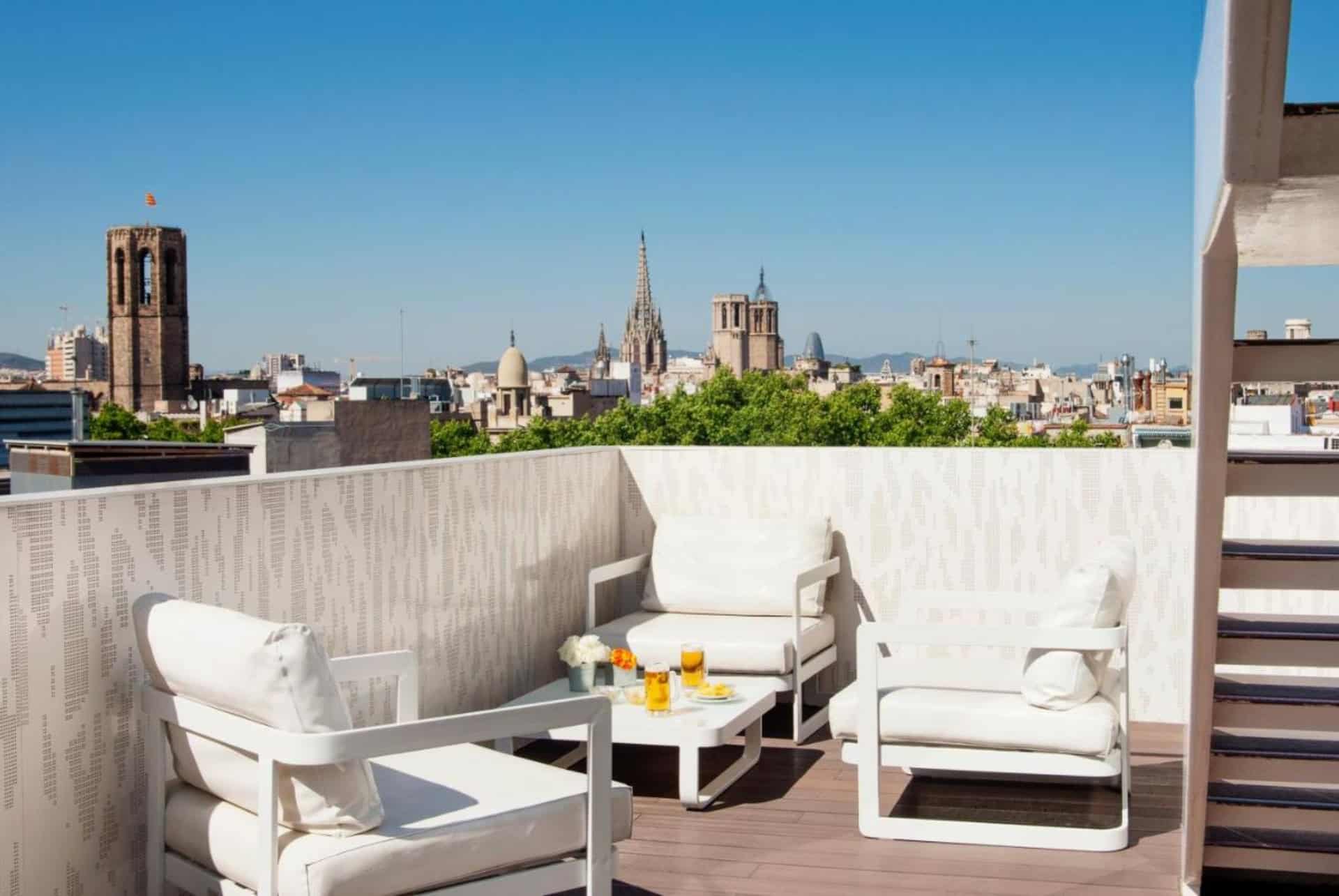 gaudi hotel terasse