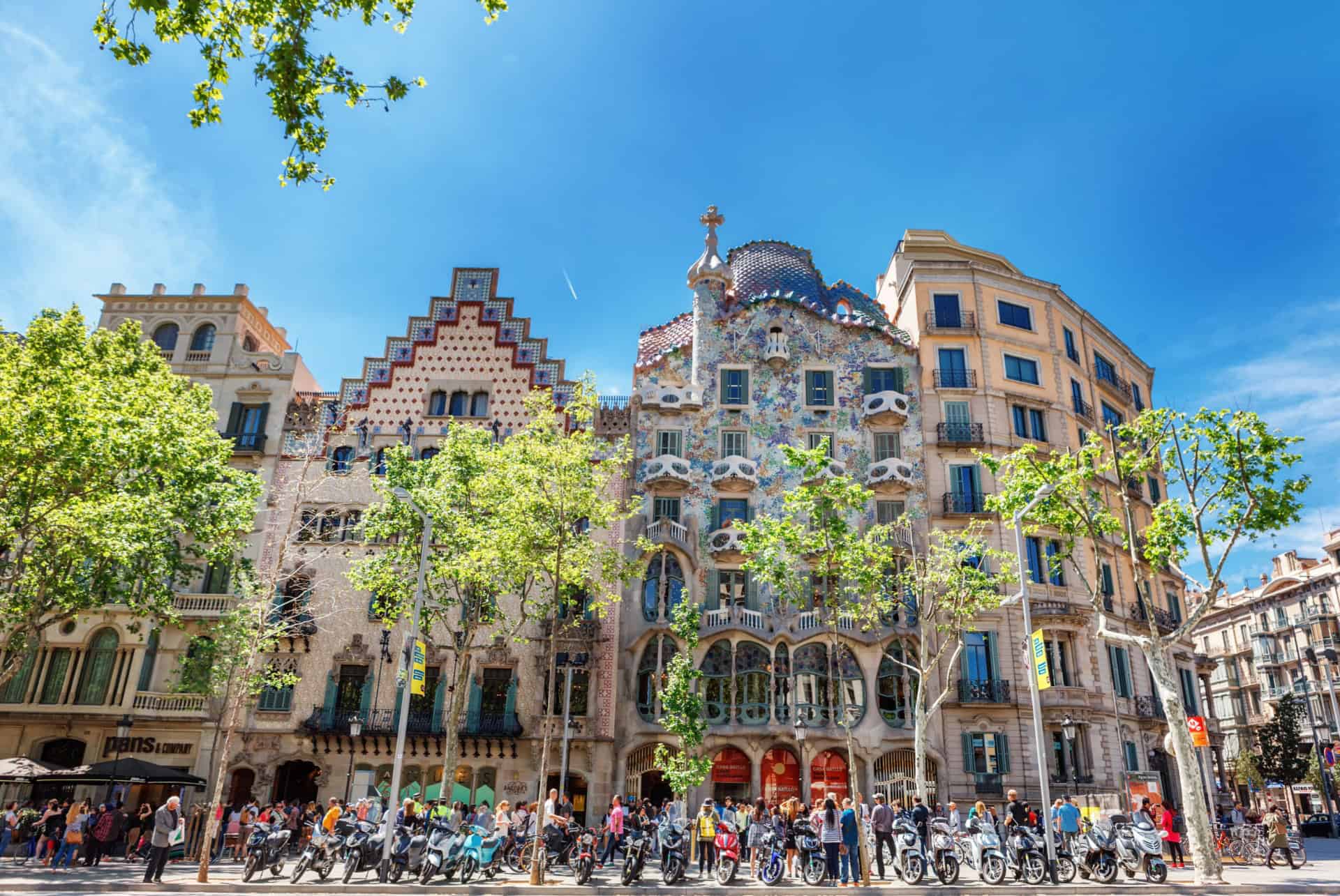 passeig de gracia barcelone