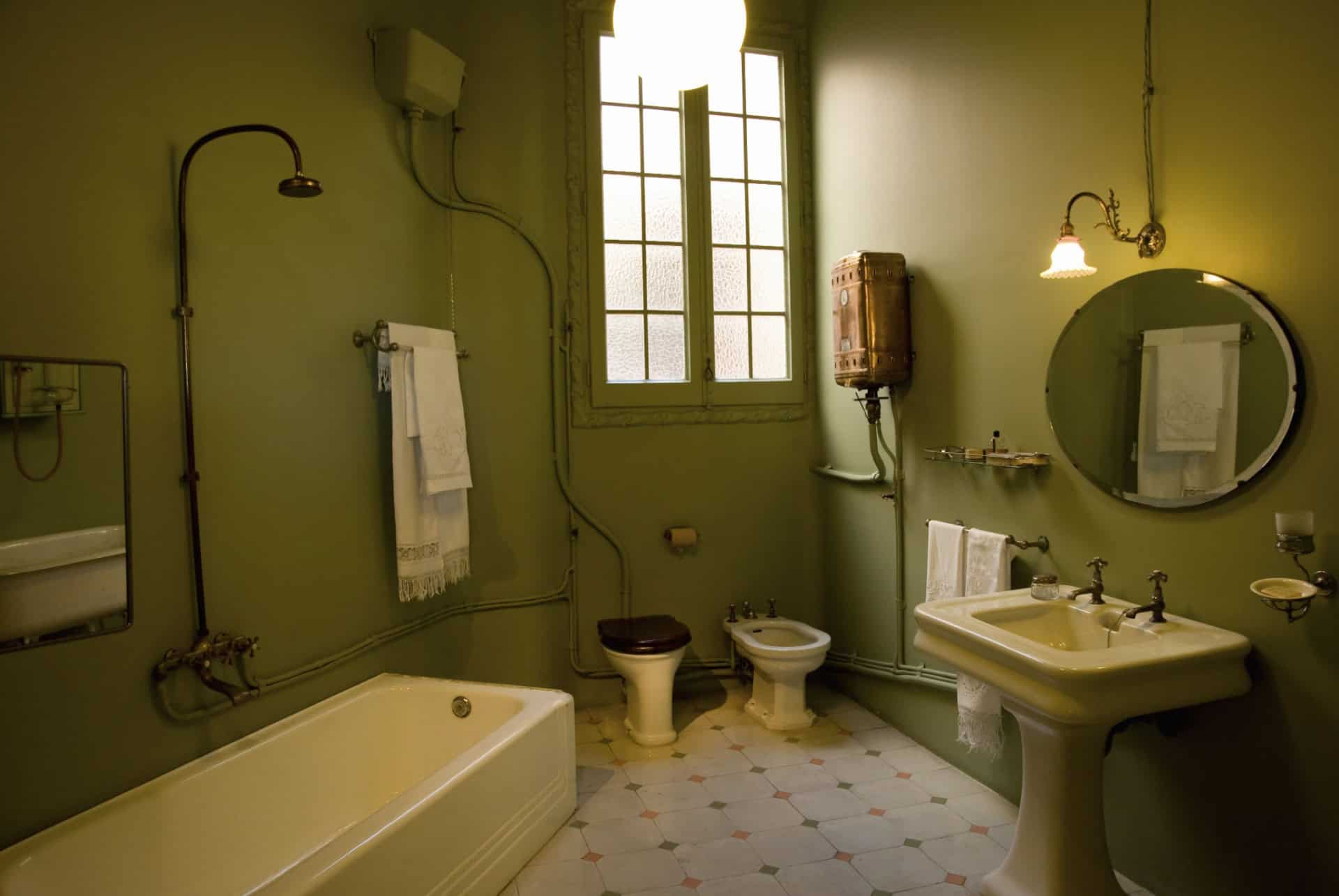 salle de bains appartement casa milà