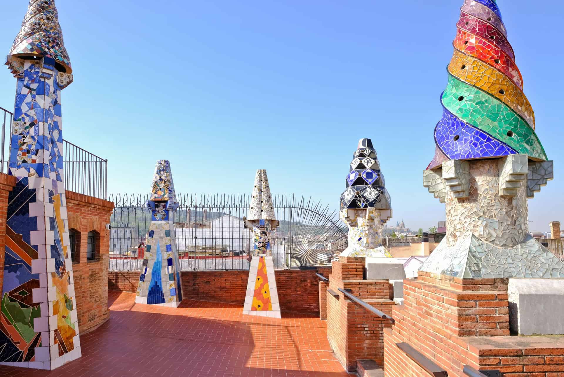 cheminees palau guell