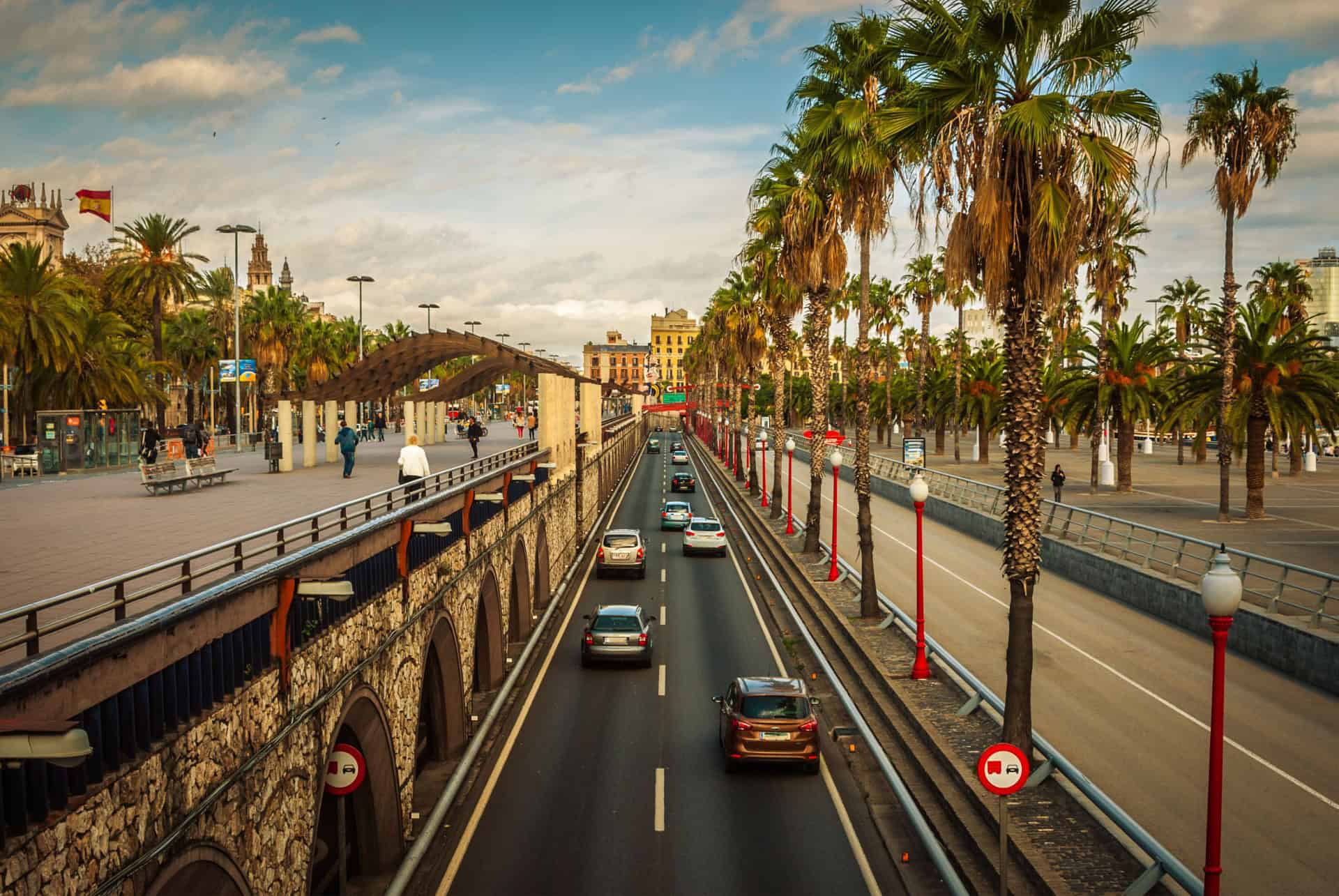 route barcelone