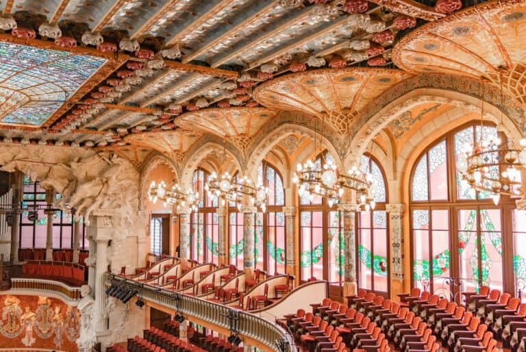 Visite guidée du Palais de la Musique catalane