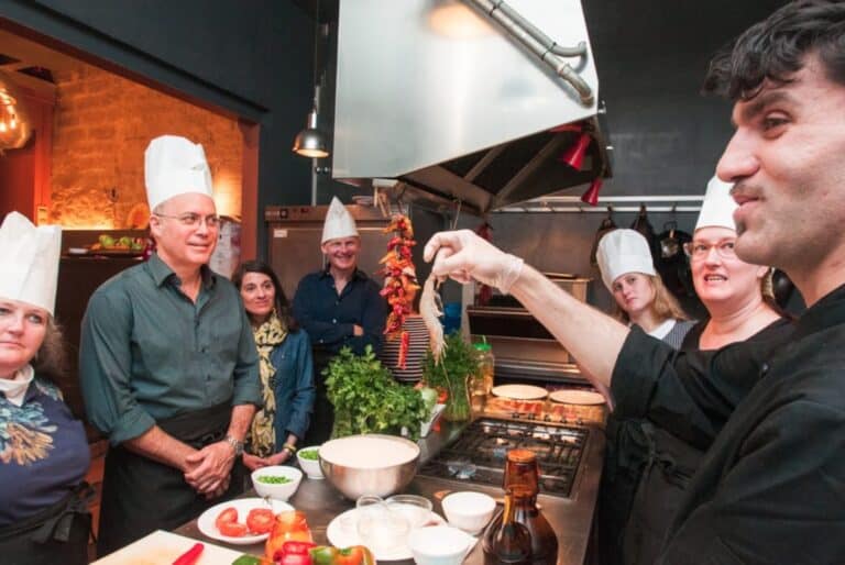 Atelier paella avec visite du marché de la Boqueria