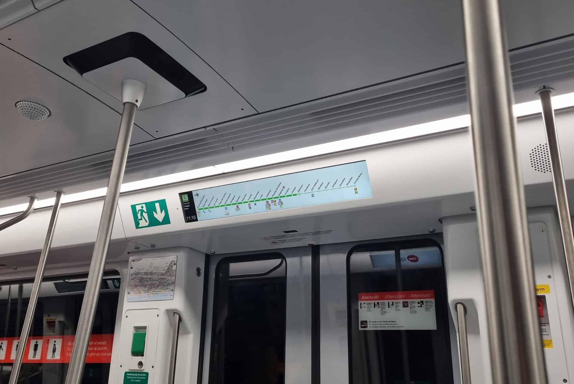metro l3 barcelone