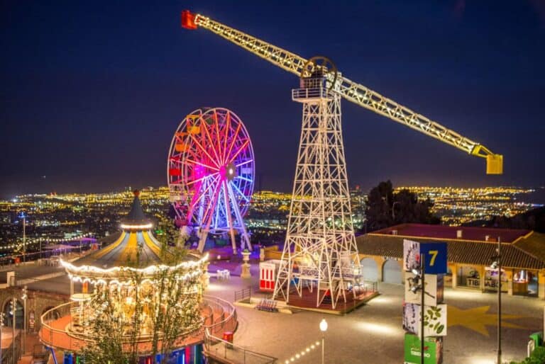 Billet pour la zone panoramique du Tibidabo
