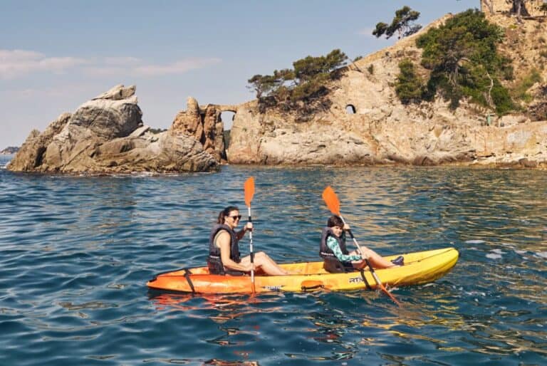 Excursion en kayak à Lloret de Mar