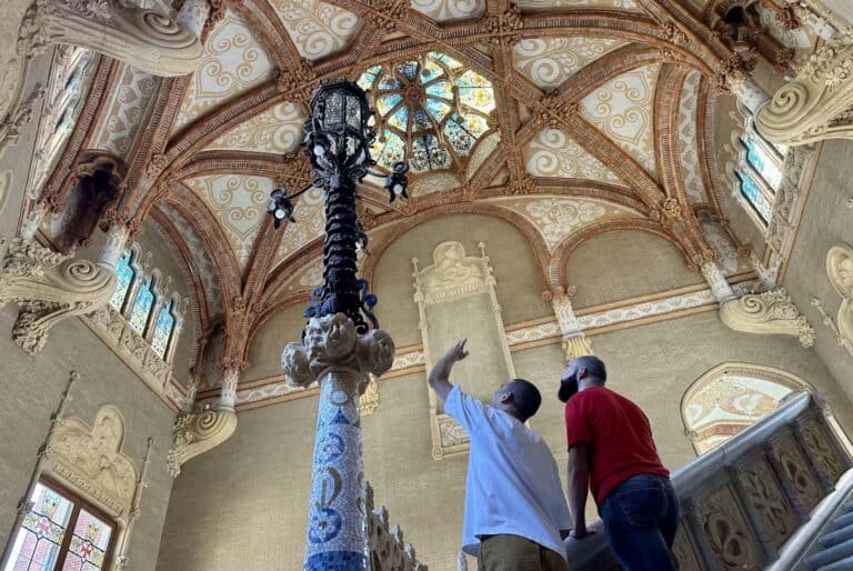Coupe-file pour le Site Art Nouveau de Sant Pau
