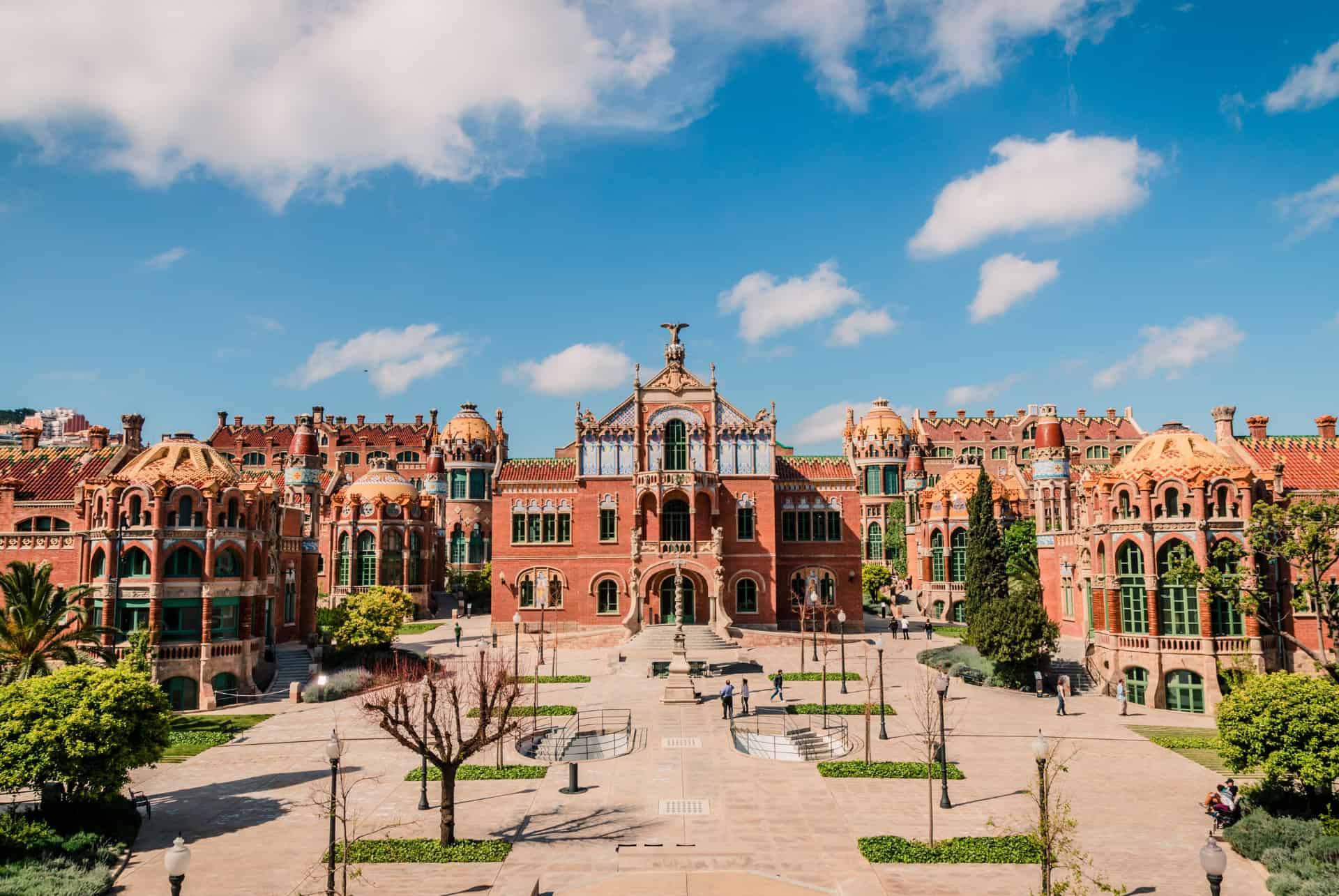 vue aerienne hospital sant pau