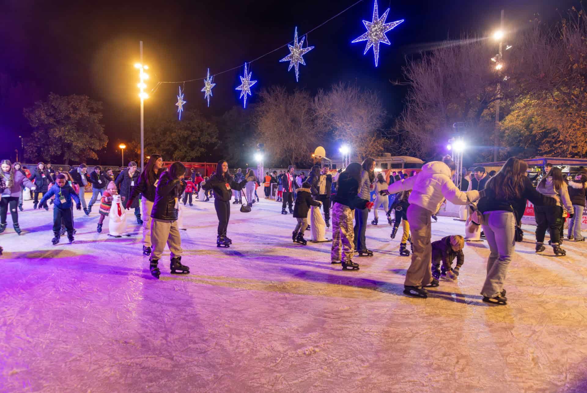 patinoire barcelone noel