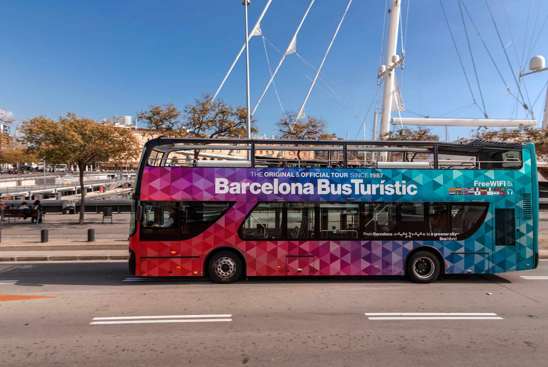 bus touristique de barcelone