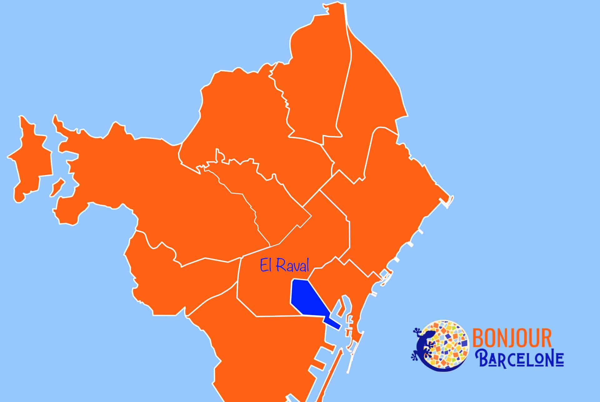 carte quartier el raval