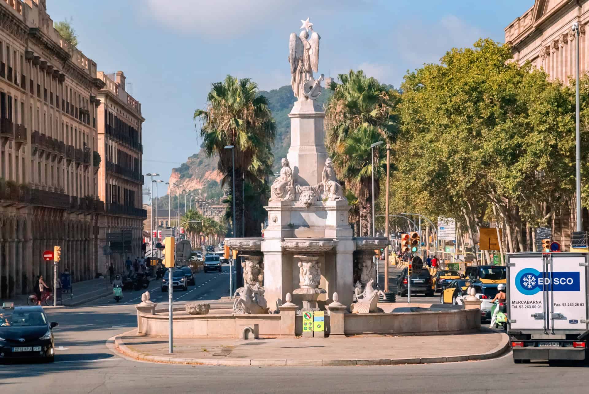 fontaine du genie catalan