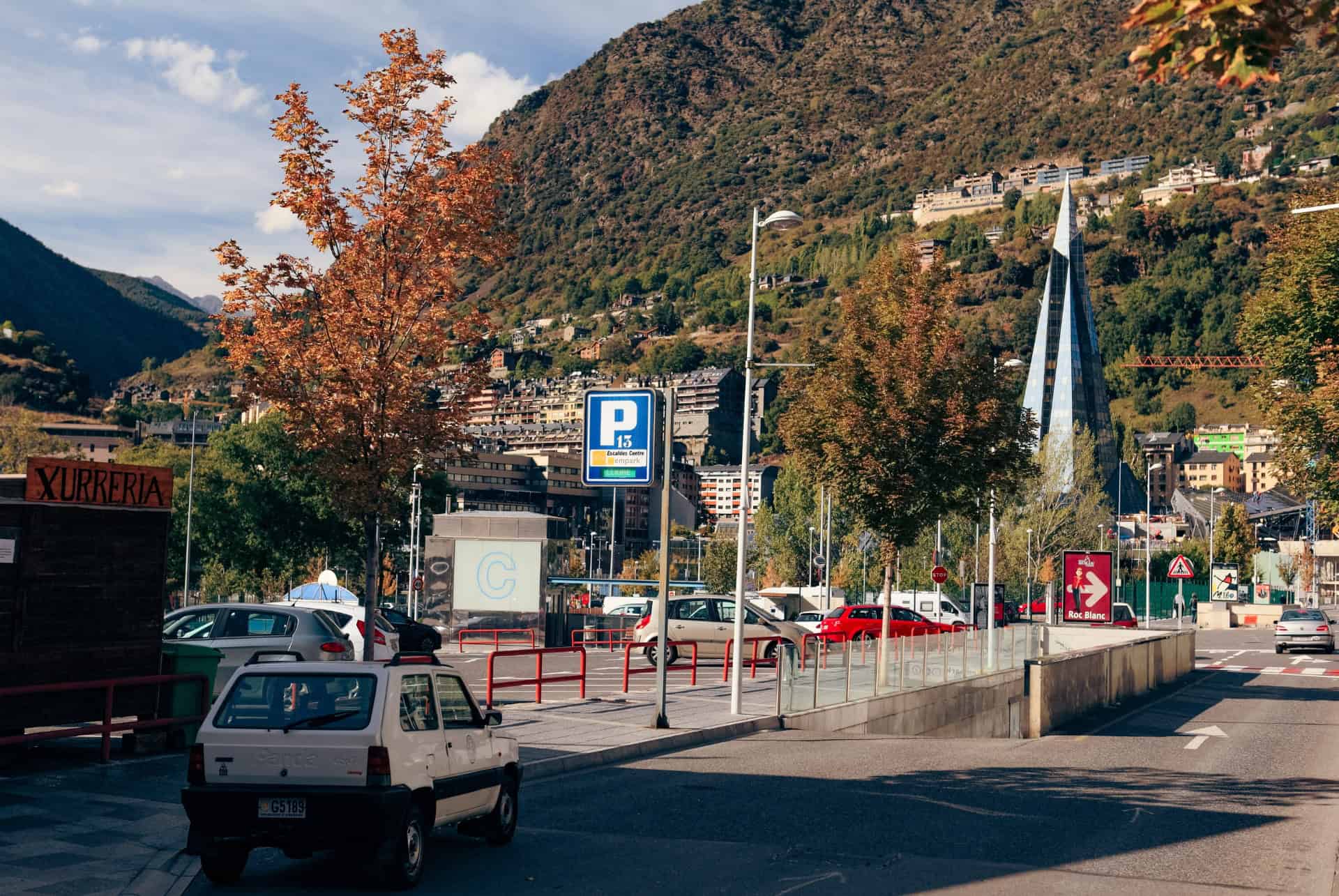 andorre parking