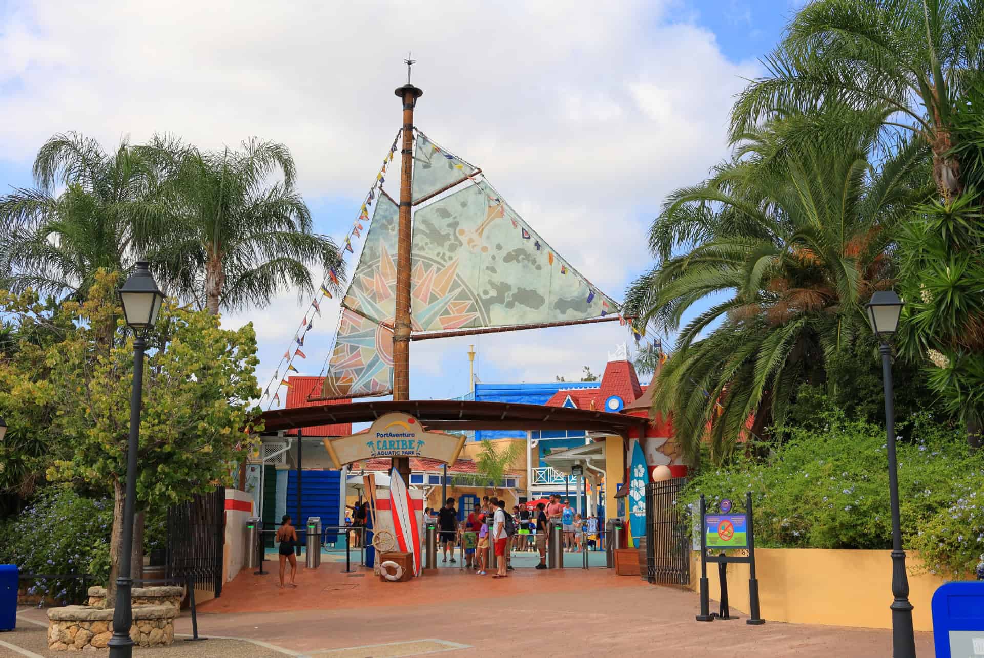 caribe aquatic park entree